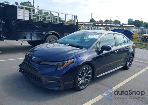 2022 Toyota Corolla Se из США, поврежденный, VIN 5YFS4MCE1NP119703